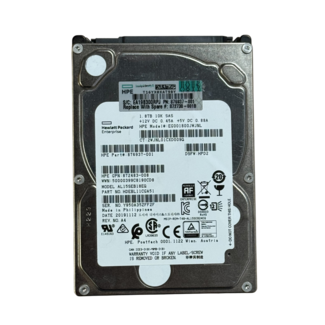 HPE 876937-001, 1.8TB, 2.5 inch, SAS-3, 10K RPM, HDD