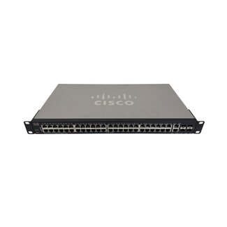 Cisco SG350-52-K9, 1U, Ethernet, 10/100/1000 Mb/s, 50-port + 2x SFP, Switch