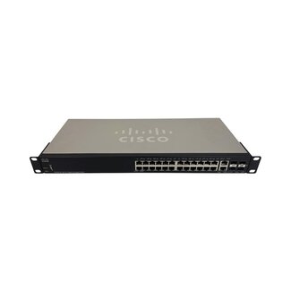 Cisco SG350-28-K9, 1U, Ethernet, 10/100/1000 Mbs, 24 port 2x Combo, 2x SFP