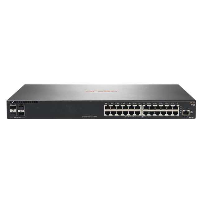 Aruba  JL259A, 1U, Ethernet, 10/100/1000 Mb/s, 24-port, 4x SFP, Switch