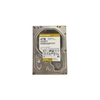 Western Digital WD Gold, 4TB, 3.5 inch, SATA-3, 7200 RPM, HDD