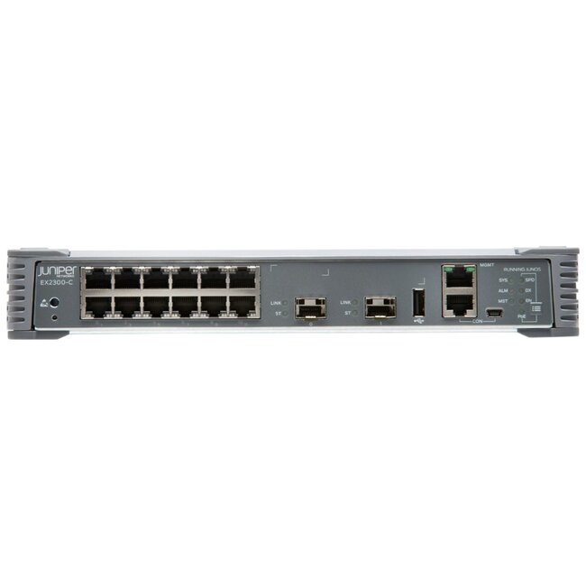EX2300-C-12T, 1U, Ethernet, 10/100/1000 Mb/s, 12-port,  2x SFP