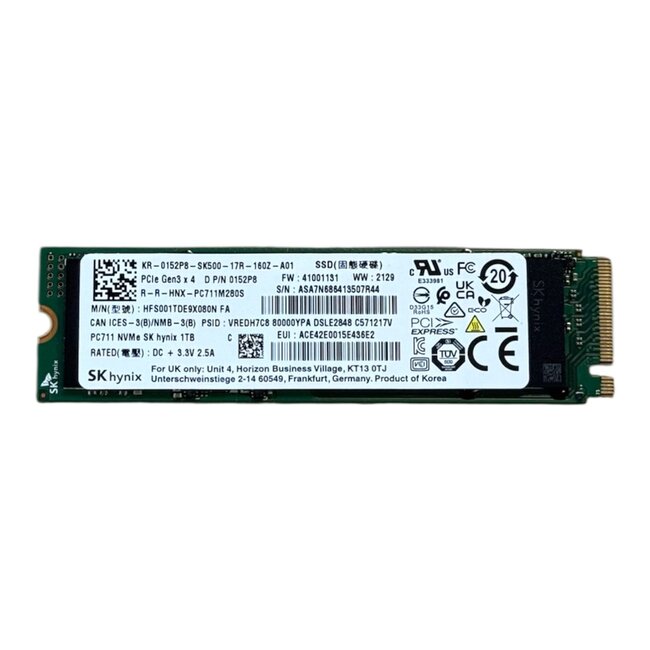 SK hynix  HFS001TDE9X080N, 1TB, M.2, PCIe3.0 4. NVMe, SSD