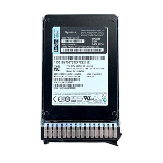 Lenovo 01GV762, 400GB, 2.5 inch, SAS-3, SSD