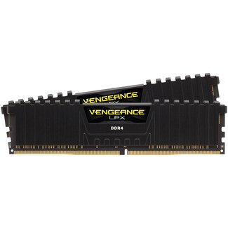 Corsair Vengeance LPX CMK32GX4M2A2400C16, 32GB (2x16GB), DDR4, 2400 MHz, Non-ECC