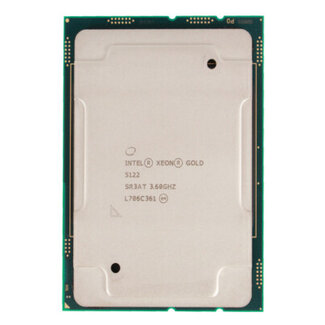 Intel SR3AT, Xeon Gold 5122, 3.6 GHz QC CPU