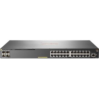 Aruba JL255A 24-Port Gigabit PoE+ Switch with 4 SFP+ Ports