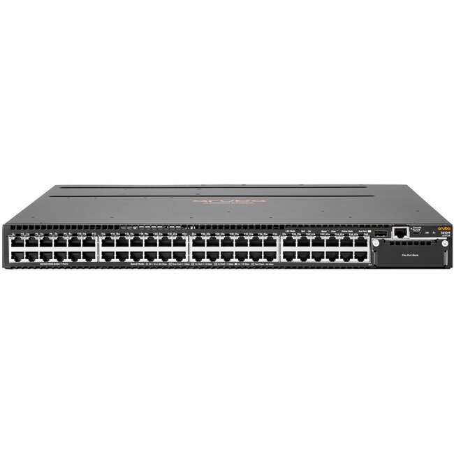 Aruba JL072A, 48-poorts 1Gb Ethernet Switch met 4 x 10Gb SFP+ Uplink-poorten