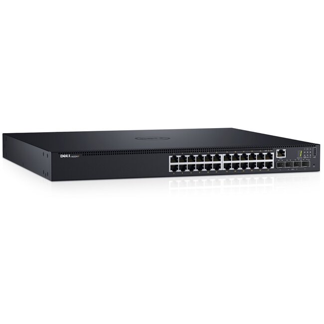 Dell N1524P, 24-poorts PoE Gigabit Ethernet Netwerkswitch