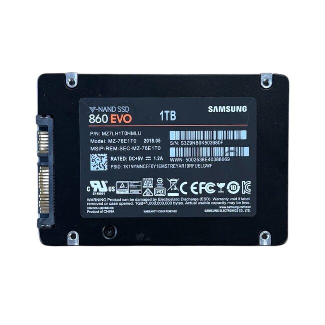 Samsung  MZ-76E1T0, 1TB, 2.5 inch, SATA-3, SSD