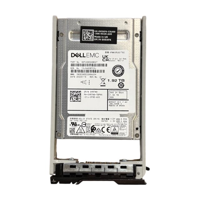 Dell  VRTN9, 1.92TB, 2.5 inch, SAS-4, SSD