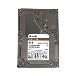 Toshiba NAS N300, HDWN160UZSVA , 6TB, 3.5 inch, SATA-3, 7200 RPM