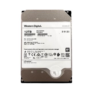 Western Digital Ultrastar DC HC520 ,0F30144, 12TB, 3.5 inch, SATA-3, 7200 RPM