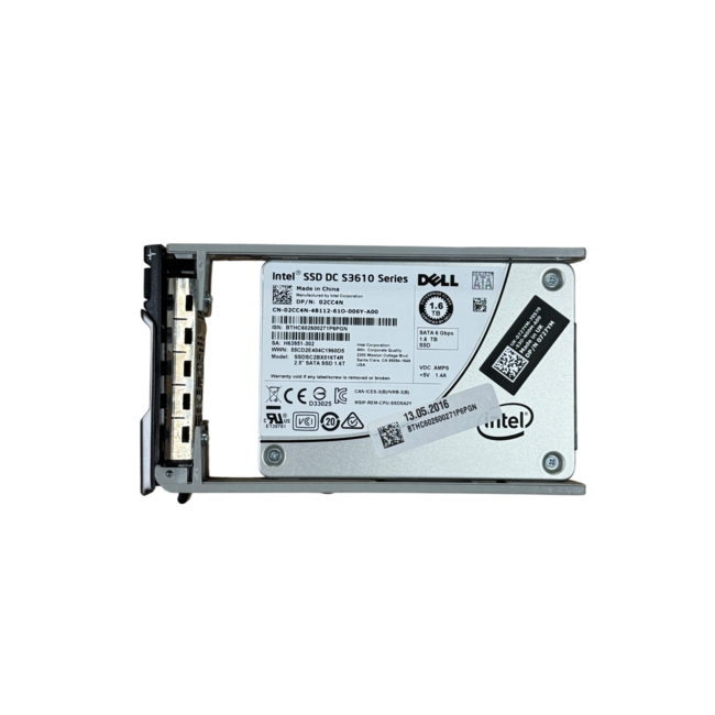 Intel DC 3610 Series (DP/N: 02CCC4N/04H94X), 1.6TB, 2.5 inch, SATA-3