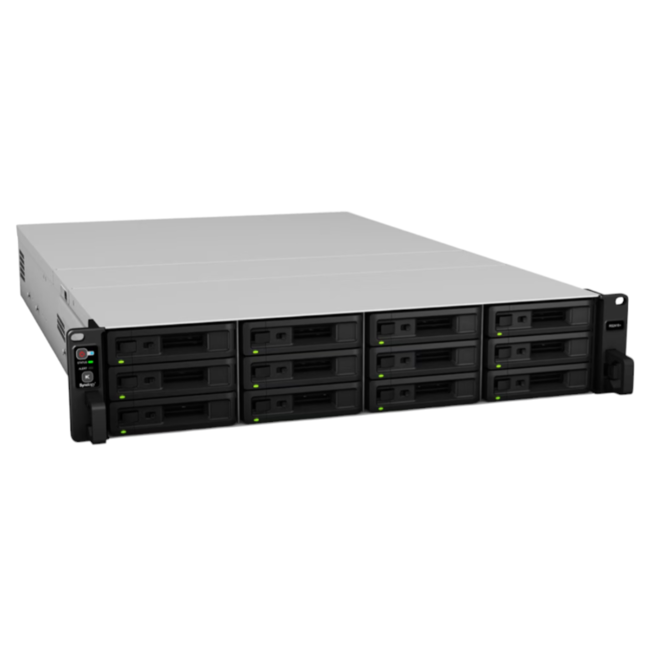 RS2418RP+, Intel Atom C3538, 4GB RAM, 12x (2.5/ 3.5inch) bays