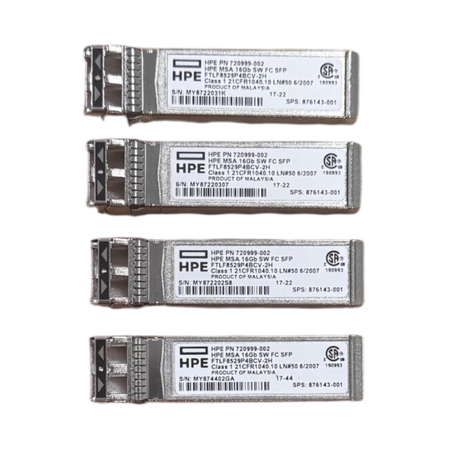 HPE 720999-002, 4-Pack GBIC Transceiver Modules
