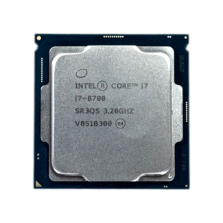 Intel SR3QS, Intel Core i7-8700 @3.20 GHz HC