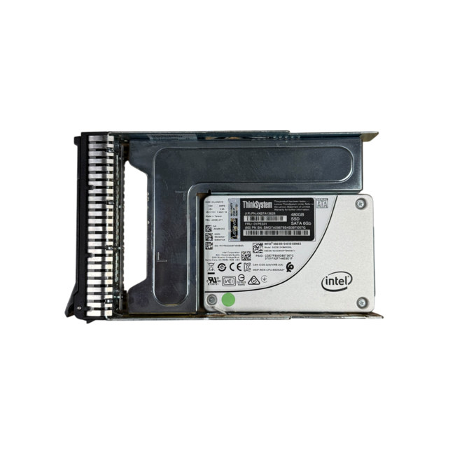 Lenovo 01PE331, 480GB SSD, 2.5 inch, SATA-3, (in 3.5 inch bracket)