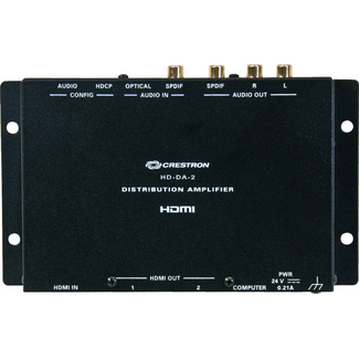 Crestron HD-DA-2, 1-naar-2 HDMI Versterker & Audio Converter