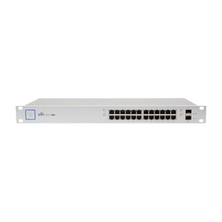 Ubiquiti Unifi US-24-500W, 1U, Ethernet, 10/100/1000 Mb/s, 24-port, 2x SFP