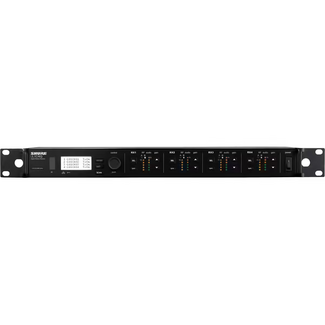 ULXD4Q K51 Professionele Digitale Quad Receiver met Dante – 63 Kanalen ULXD4Q K51 Professionele Digitale Quad Receiver met Dante – 63 Kanalen