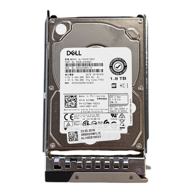 Dell  2TRM4, 1.8TB, 2.5 inch, SAS-3, 10.000 RPM