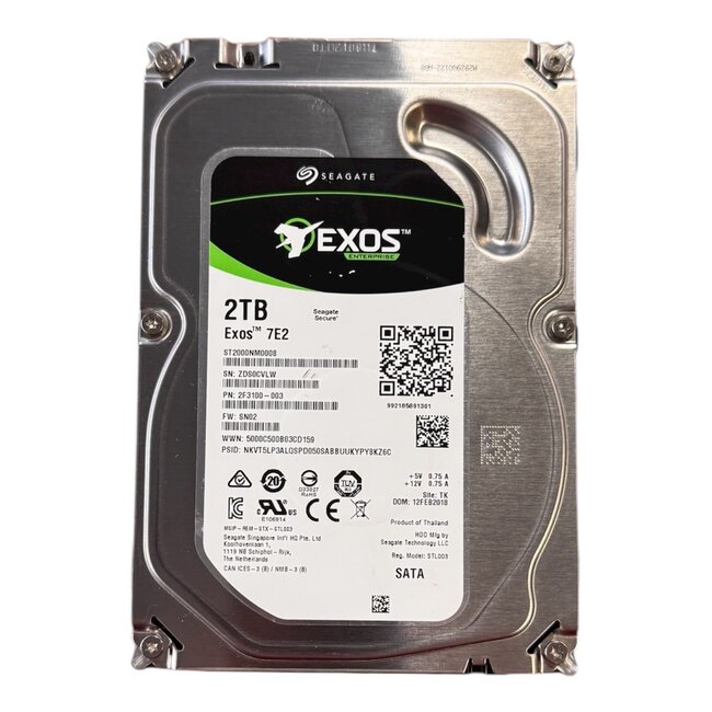 Seagate   2TB, 3.5 inch, SATA-3,  7200 RPM