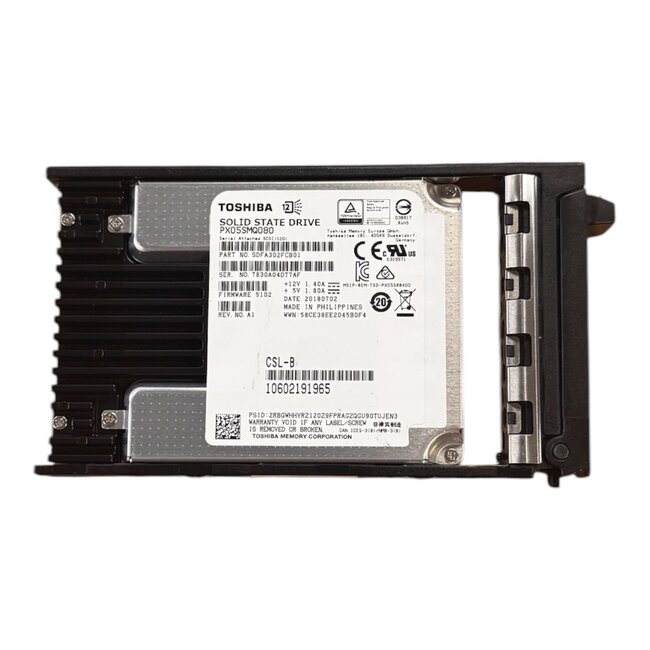 Toshiba  PX05SMMQ080, 960GB, 2.5 inch, SAS-3, 1.500MB/s, 750MB/s