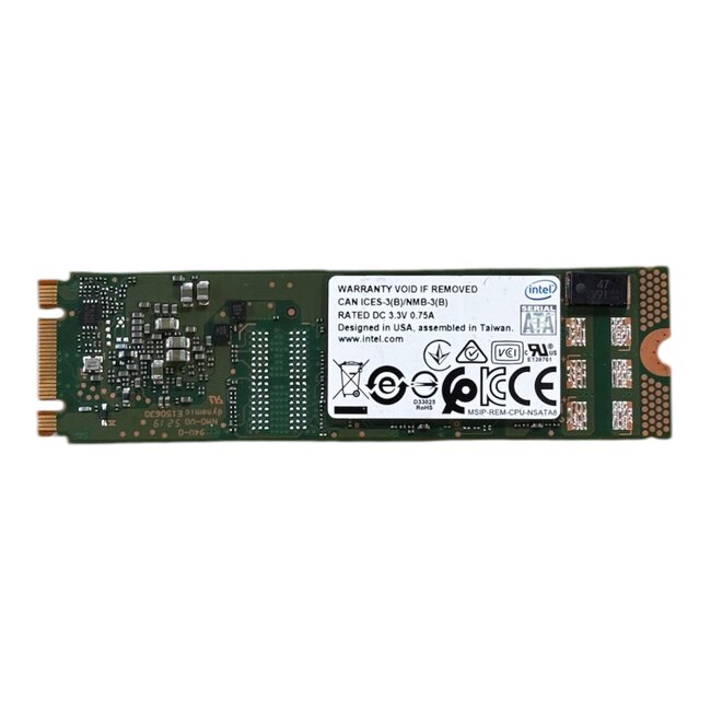 Intel  SSDSCKKB480G8, 480GB, M.2, SATA-3, 555MB/s, 480MB/s