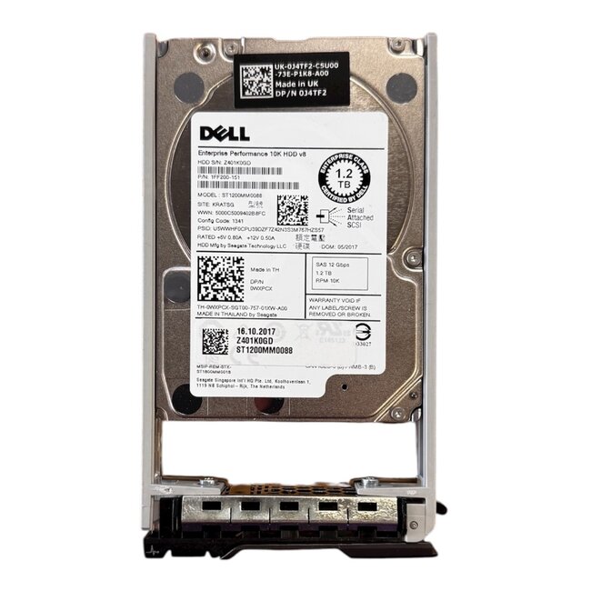 Dell  WXPCX, 1.2TB, 2.5 inch, SAS-3, 10.000 RPM