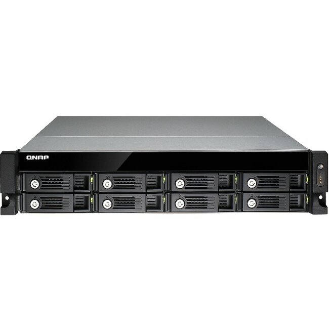 QNAP Turbo NAS TS-853U-RP (met 8 x 3.5 inch 4TB SATA HDDs)