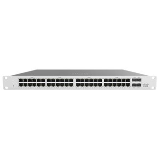 Cisco MS120-48LP, 1U, Ethernet, 10/100/1000 Mb/s, 48-port. 4x SFP