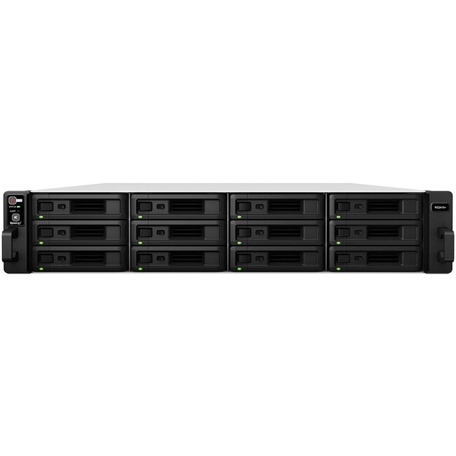 Synology RS2416+, NAS with 12 x 3.5 inch bays, No HDDs