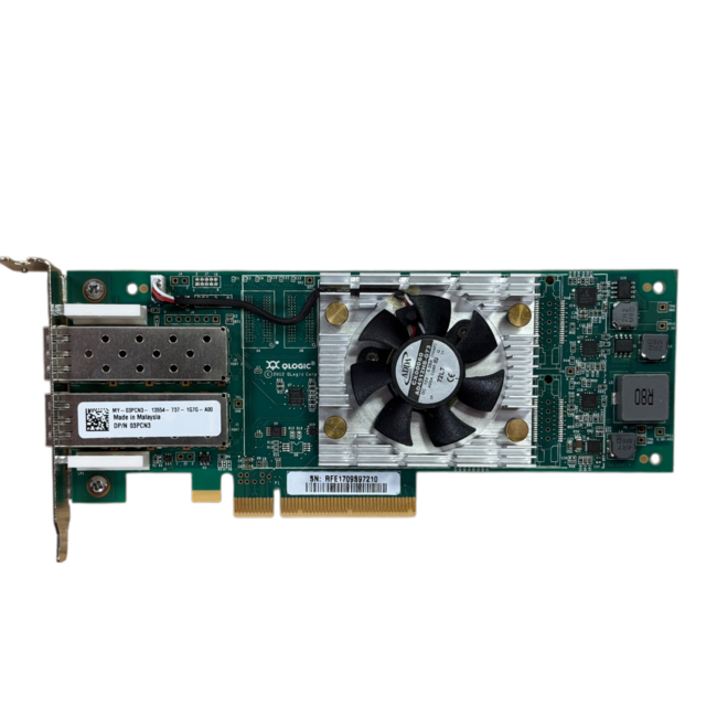 Dell 3PCN3 (QLE2662L-DEL) 16 Gb/s Fibre Channel HBA (Low Profile)