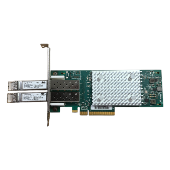 Dell CK9H1 (QLE2692-DEL) Dual Port 16Gb Fiber Channel HBA (incl 2x 16Gb GBICs)