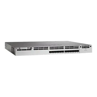 Cisco WS-C3850-12XS-S, 1U, Ethernet, 1/10Gb/s, 12-port SFP+