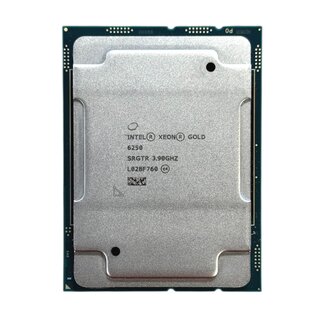Intel SRGTR, Xeon Gold 6250, 8-cores, @3.90 GHz, CPU
