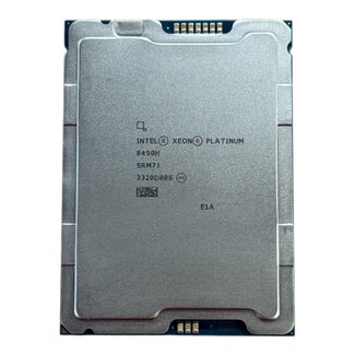 Intel SRM7J, Xeon Platinum 8490H, 60-cores, @1.90 GHz, CPU