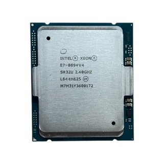 Intel SR32U, Xeon E7-8894 V4, 24-cores, @2.40 GHz, CPU