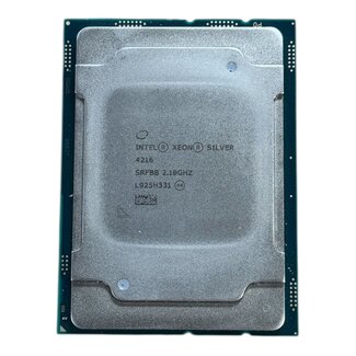 Intel SRFBB, Xeon Silver 4216, 16-cores, @2.10 GHz, CPU