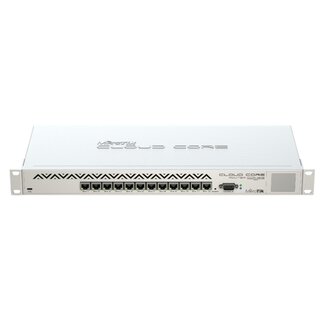CCR1016-12G, 1U, Ethernet, 12GB/s, 12-port 10/100/1000Mb/s, Router