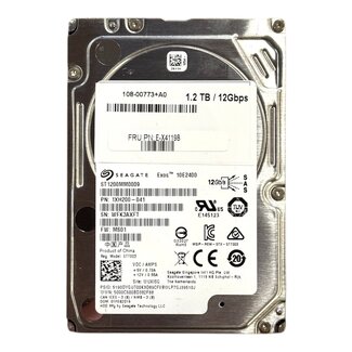 Seagate  Exos 10E2400, 1.2 TB, 2.5 inch, SAS-3, 10.000 RPM