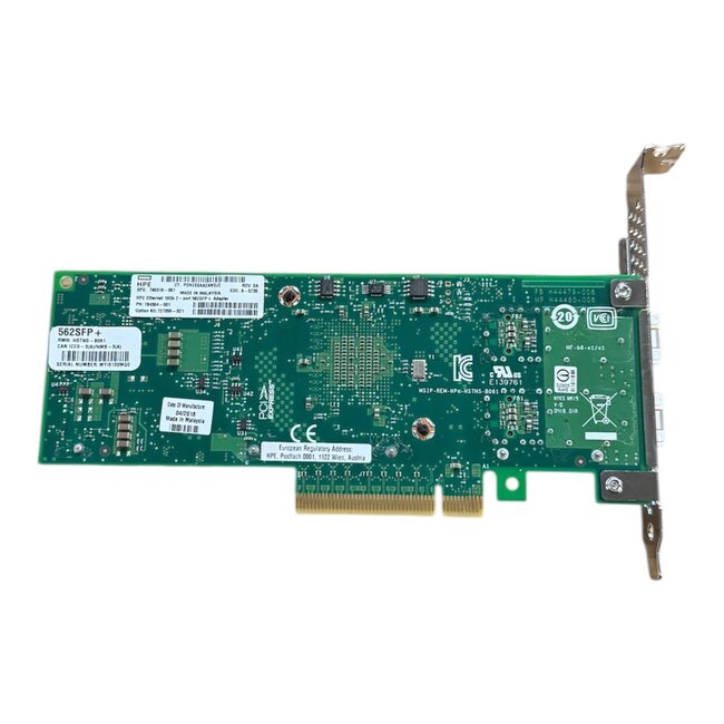 HPE  562SFP+, 790316-001, Dual port 10Gb/s Network Card (High Profile)