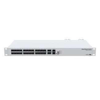 CRS326-24S+2Q+RM, 1U, Ethernet, 10Gb/s, 2x QSFP, 24x SFP+