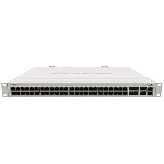 CRS354-48G-4S+2Q+RM, 1U, Ethernet, 1Gb/s, 48-port. 2x QSFP, 4x SFP