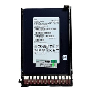 HPE P05314-001 (P0-3483-003), 1.92TB, 2.5 inch, SATA-3, 540MB/s, 520MB/s