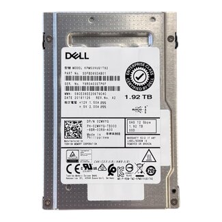 Dell 2WVYG, 1.92TB, 2.5 inch, SAS-3, 1940 MB/s, 2100 MB/s