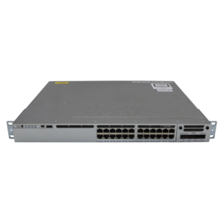 Cisco WS-C3850-24T-E V07, 1U, Ethernet, 10/100/1000 Mb/s, 24-port, Switch