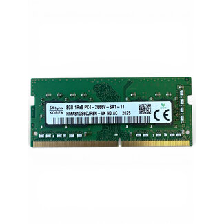 SK hynix 8GB, DDR4, 2666MHz, SODIMM, NON-ECC, (MPN: HMA81GS6CJR8N-VK)