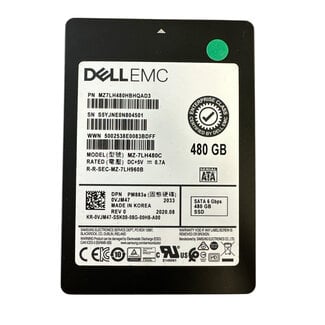 Dell VJM47, 480GB, 2.5 inch, SATA,  555MBs, 530MBs